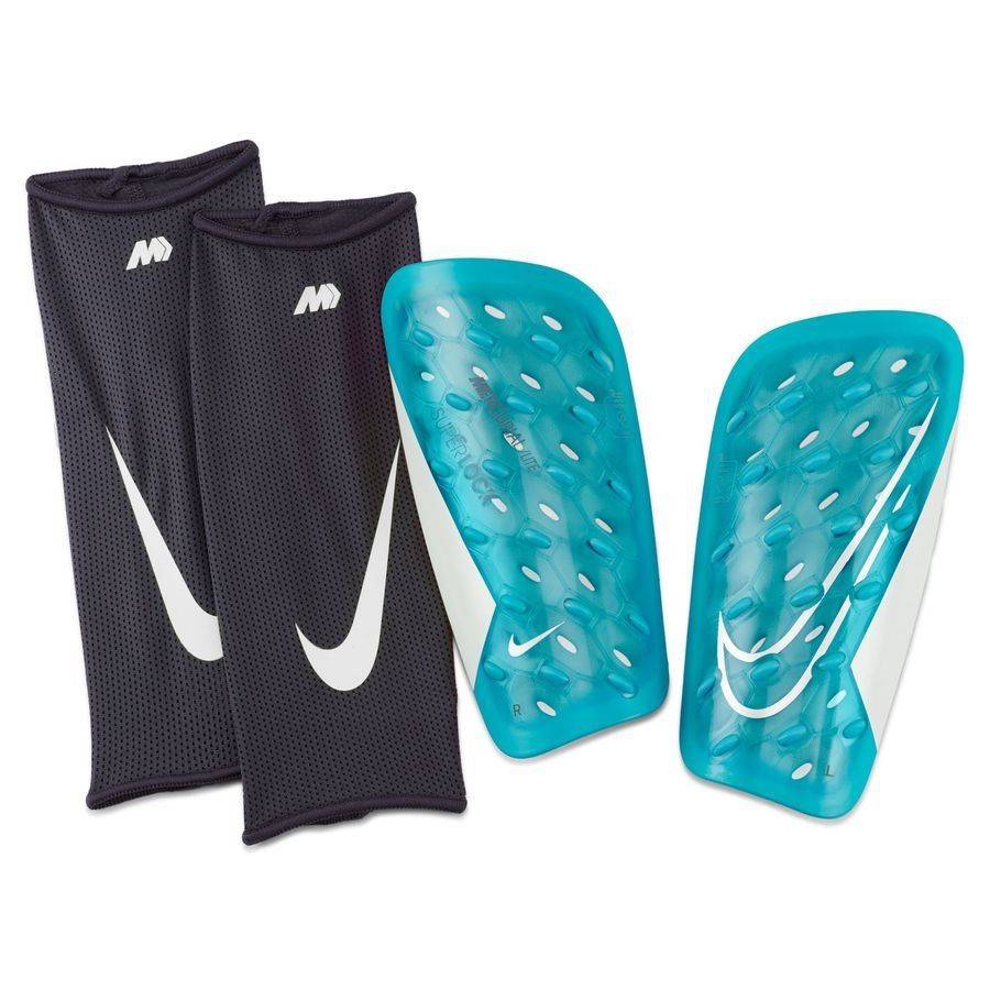 Nike Benskinner Mercurial Lite Superlock Bright Lights - Turkis/Hvid