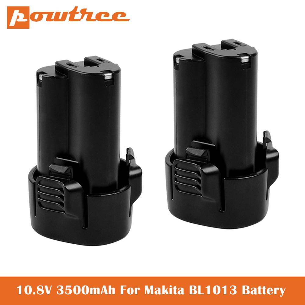 3.5ah 10.8v-12v max bl1013 batteribyte för makita li-ion batteri bl1014 194550-6 194551-4 195332-9 cl100dw df330d fd01z - 1 stycke 6.0ah