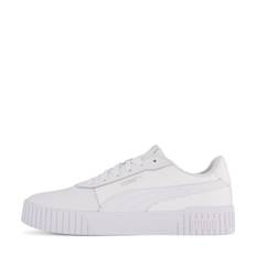 Carina 2.0 Puma White-puma White-puma Sil, Female, Sko, Sneakers, Sneakers, Hvid, EU 41