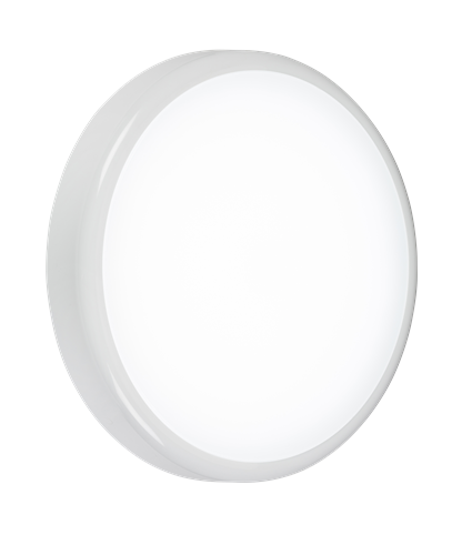 KnightsBridge 230V IP65 20W CCT Adjustable LED Bulkhead - White