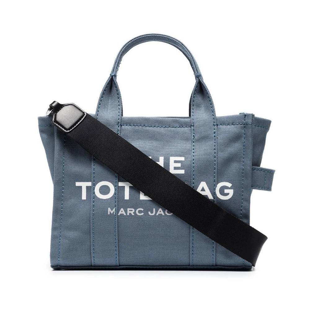 Marc Jacobs Canvas Small Tote Bag - Tasker - Dame - Blå - ONE SIZE - Bomuld