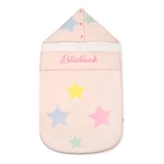 Billieblush, Home , unisex, Lyserød, ONE SIZE, Bomuld, Lyserød Baby Sovepose med Stjerner