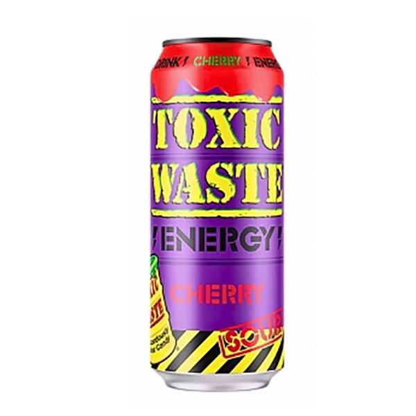 Toxic Waste Energy Drink Sour Cherry 500ml