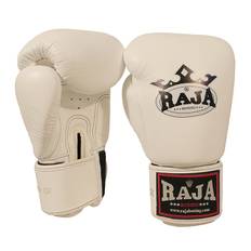 RAJA: BOXNINGSHANDSKAR - VIT (10oz)