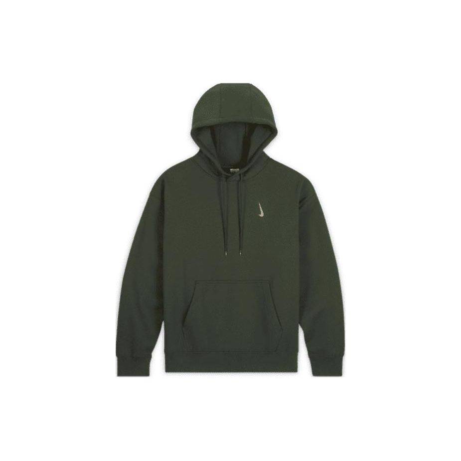 Nike x Billie Eilish Fleece Hoodie (Asien Storlek) Sequoia Unisex Streetwear DQ7751-355 M