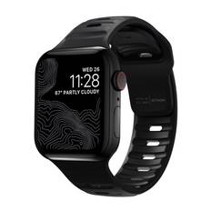 Nomad Apple Watch 45mm Series 9 Sport Band Svart