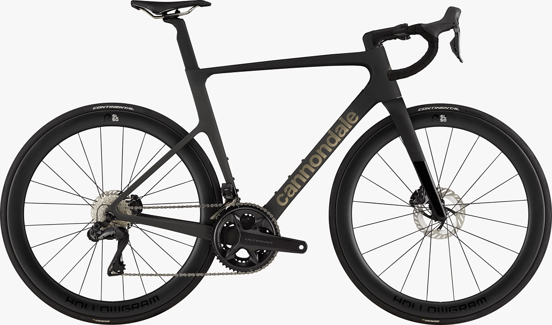 Cannondale SuperSix EVO Hi-MOD 2 2024 - Shimano Ultegra Di2 12sp - Hollowgram R-SL 50 - 070 / 48 / Matte Black