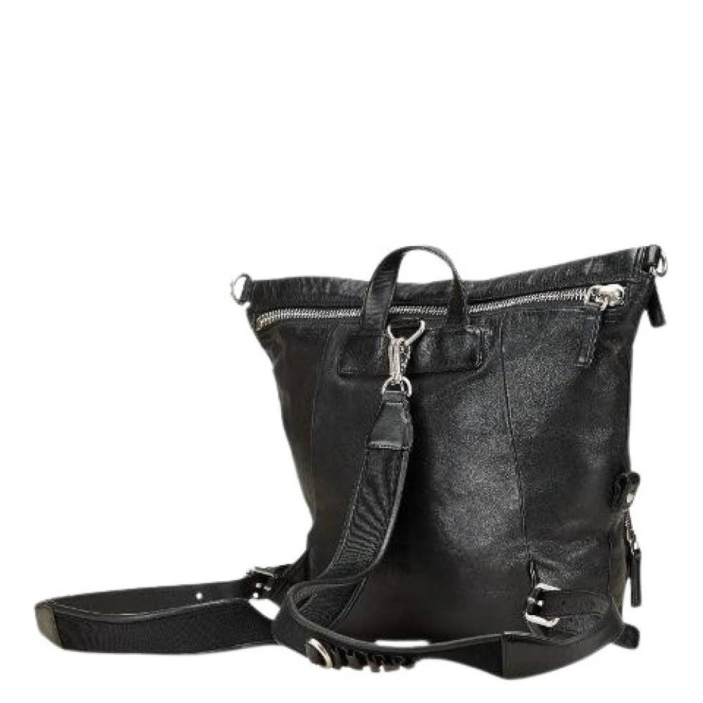 MCM Pre-owned Pre-owned læderrygsæk - Vintage - Dame - Sort - ONE SIZE - Læder