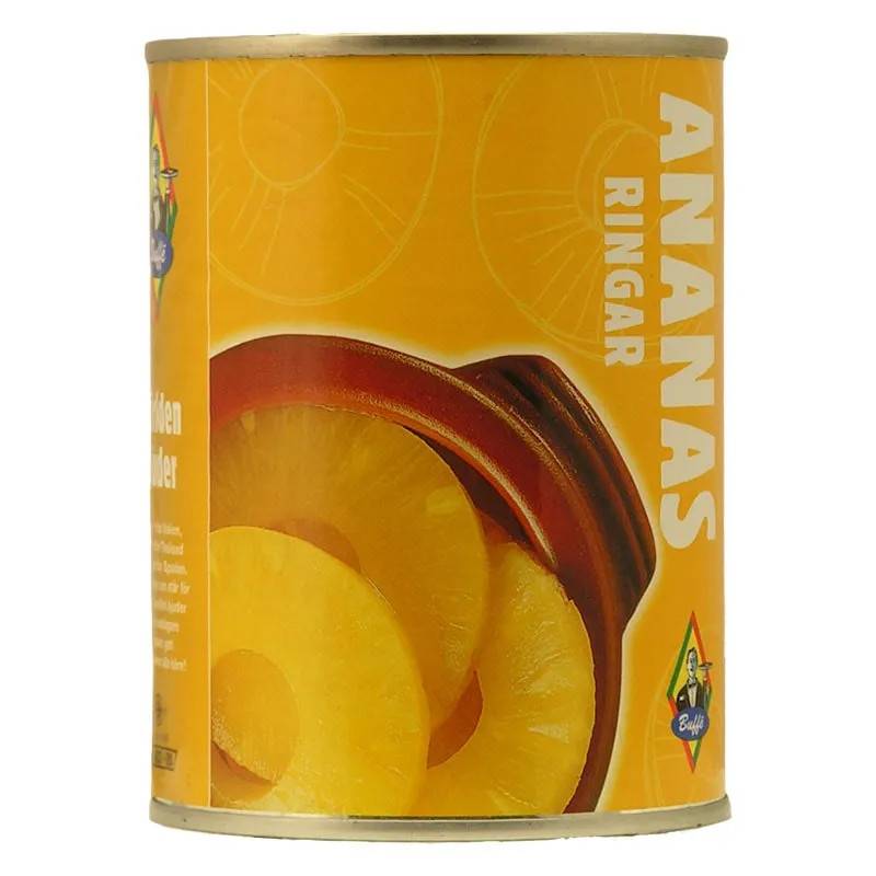 Ananas skivor i juice 567 gram
