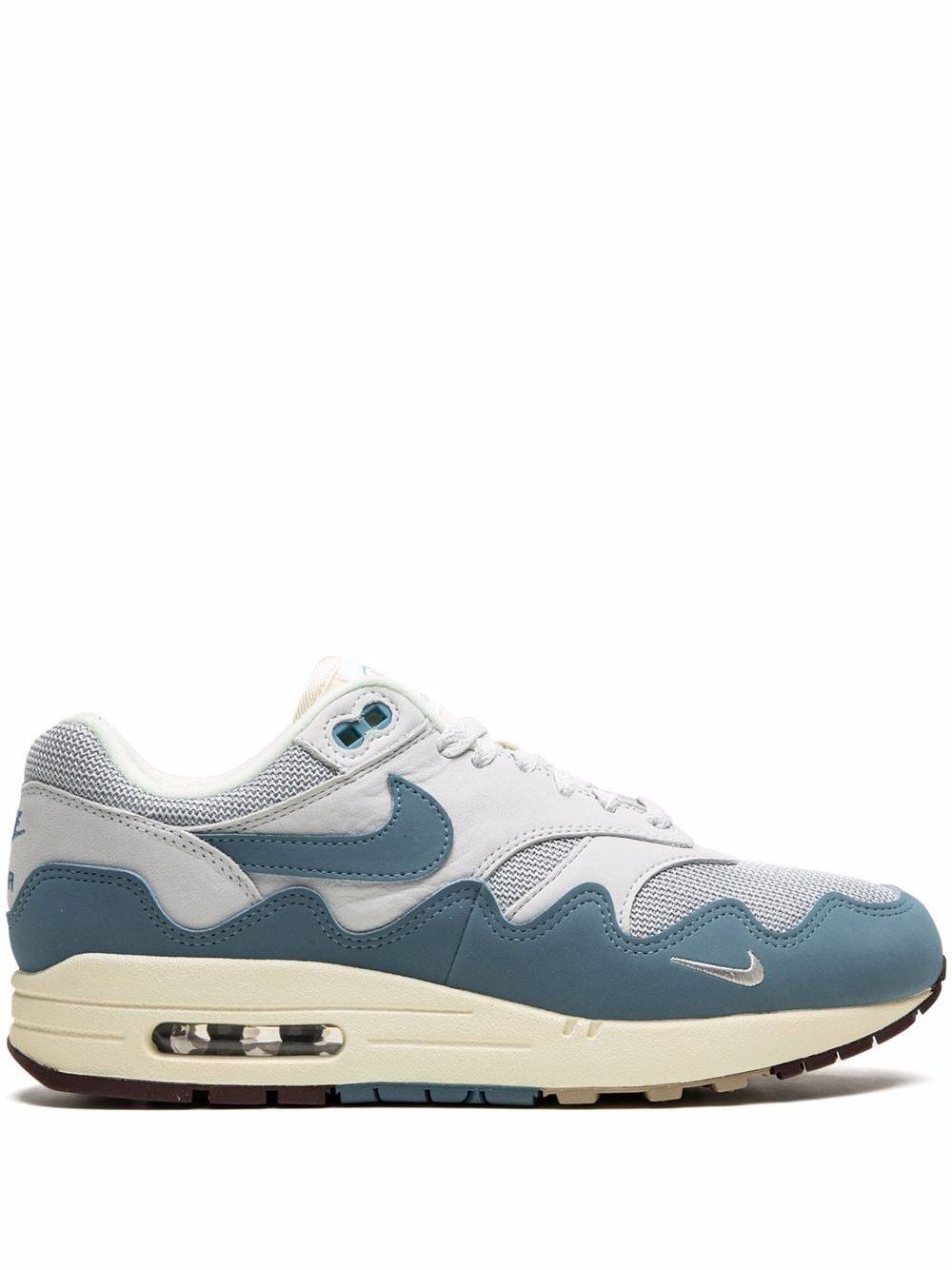 Nike - x Patta Air Max 1 Aqua Noise sneakers - unisex - läder - 11 - Silverfärgad