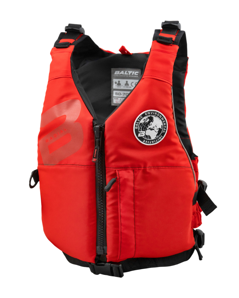 Flytväst Junior / Vuxen Baltic Radial E.I.-25-40 kg / Röd (25-40 kg)