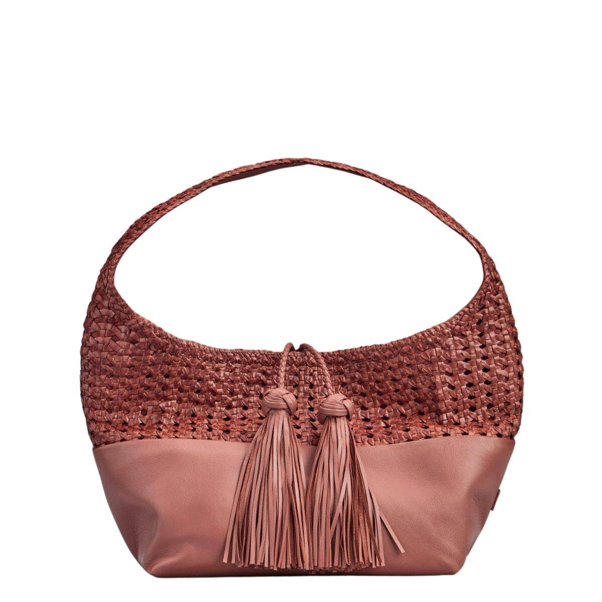 Cala Jade taske - Iak Mini dirty coral gold