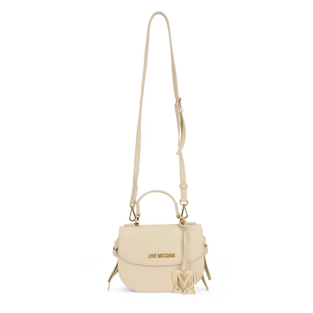 Love Moschino Crossbody Taske - Tasker - Dame - Beige - ONE SIZE - Uld