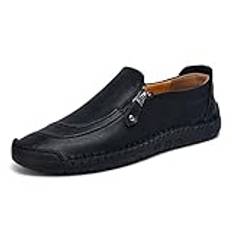KKvoPiQ sportskor herr N sneakers herr vita löparskor sportskor hela – sport inomhusskor fotboll löparskor sneakers svarta inomhusskor fotboll andas, svart, 40 EU