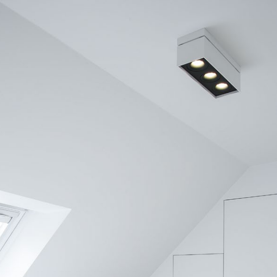 Sirro 3 loftlampe Wever & Ducré - Hvid / 3 X LED 10W 1800K-2850 410 Lm Ra95