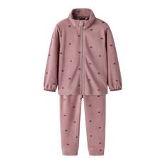NAME IT Fleece Sæt Spektra Woodrose