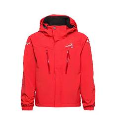 ISBJÖRN of Sweden STORM Hardshell Jacket Kids Lavender 86/92 - Skalkläder - LOVE / red