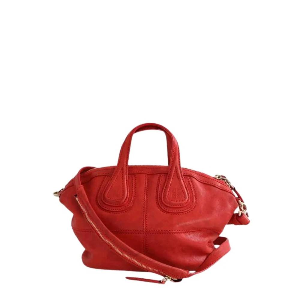 Givenchy Pre-owned Pre-owned Laeder hndtasker - Vintage - Dame - Rød - ONE SIZE -