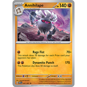 Annihilape 047/091 - Paldean Fates Enkeltkort