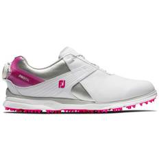 FootJoy Pro SL Boa Women's Golf Shoes - White/Silver/Rose