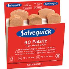 Salvequick Cederroth CD6 Pilfer Proof steril Pflaster Stoff Gips Refill – Set 6 x 40–6444 Gap