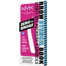 NYX Zero To Brow Stencil For Thick Brows 1 st