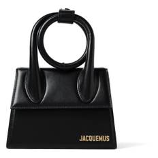 Jacquemus, Taske, Dame, Sort, ONE SIZE, Chiquito Knude Håndtaske