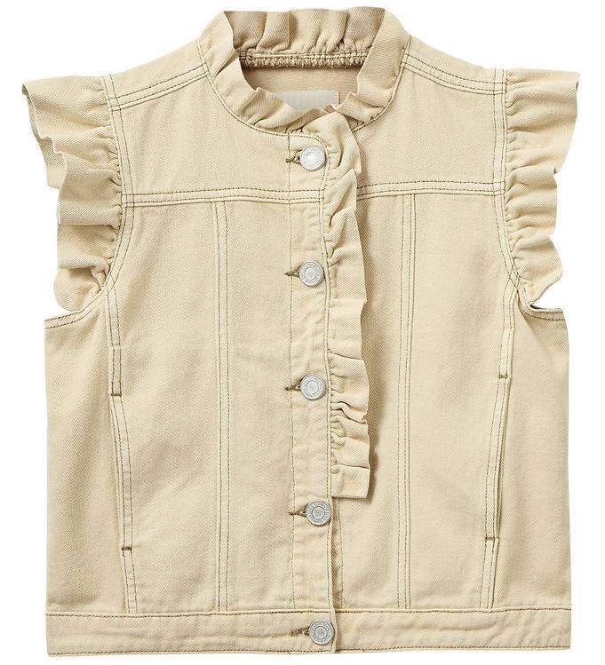 Sofie Schnoor Vest - Denim - Arahsy - Off White Sand - Sofie Schnoor - 12 år (152) - Vest