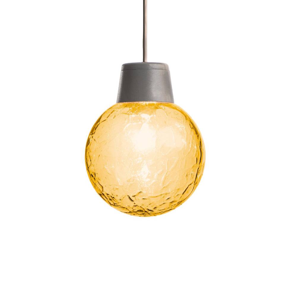 Shibuya Pendel - Taklampa (kupa) | 3x3 färgalt. | Överdel - Färg: Grå (8220195) | Glaskupa - Färg: Cognac (8224116) | Ljuskälla: E27 - 6W LED | 470 Lumen | 2700K (L70078) - Cognac (8224116)Grå (8220195)