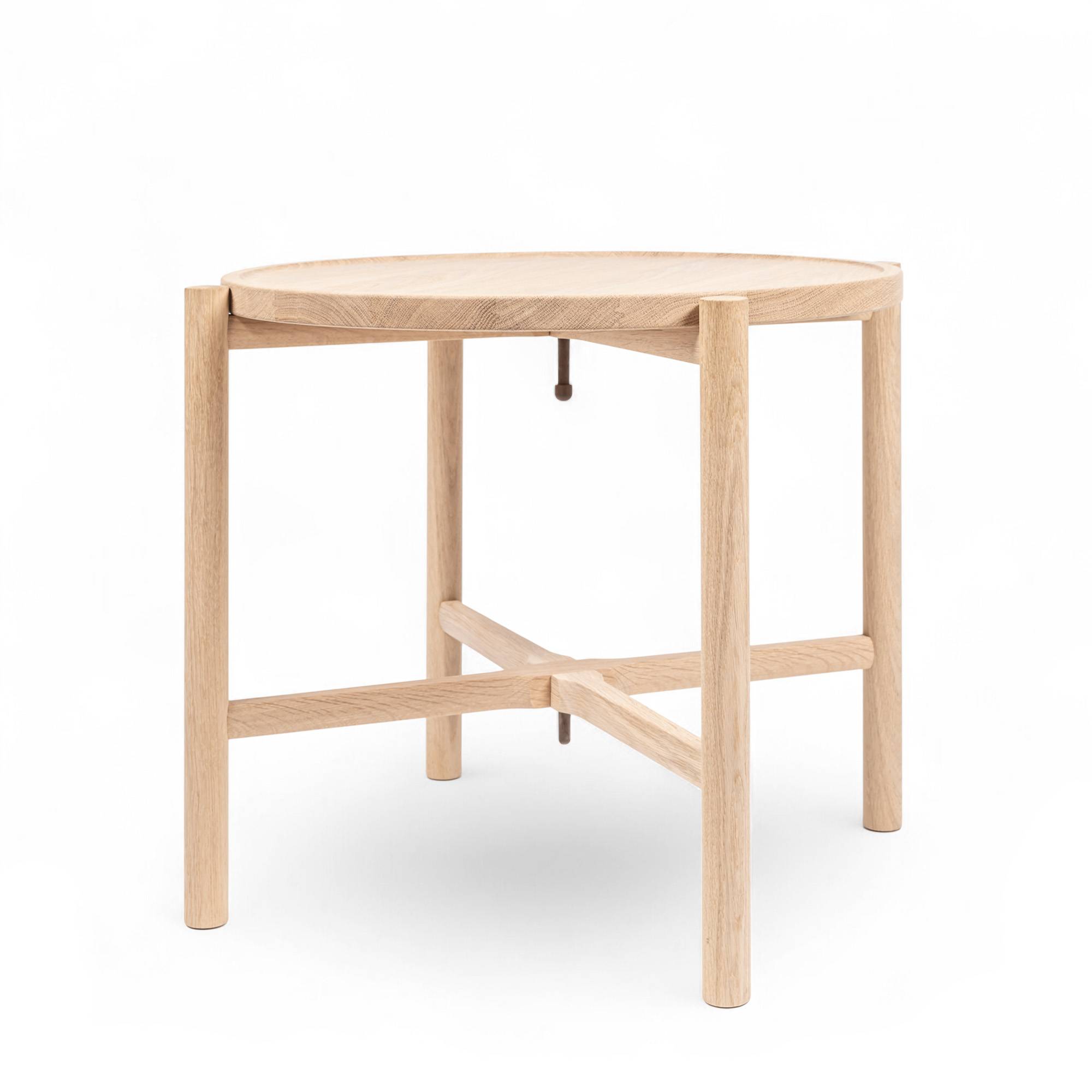 PP Möbler - PP35/54 Tray Table - Ek såpad - Sidobord - Hans J. Wegner - Träfärgad