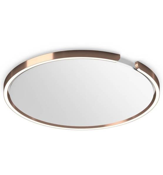 Occhio Mito soffitto 60 bred væg- og loftlampe, rosegold