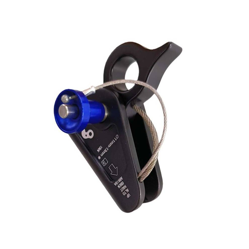 Outdoor Rope Gripper,High-Altitude Fall Protection Device, Ice Climbing Tool, Self-Locking Ascent and Descent Device