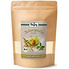 Biojoy EKO Ashwagandha pulver, certifierad ekologisk kvalitet (500 g)