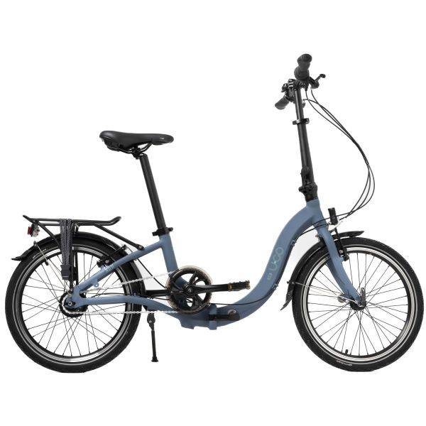 Foldecykel 20" U-Go Now i7 med lav indstigning - Nexus 7 speed - V-bremse - preussisk blå