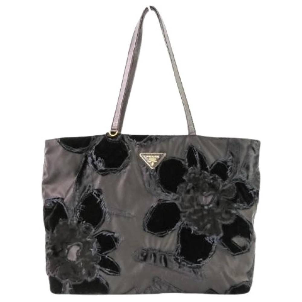 Prada Vintage Pre-owned Vintage Tote Bag - Vintage - Dame - Sort - ONE SIZE - Uld