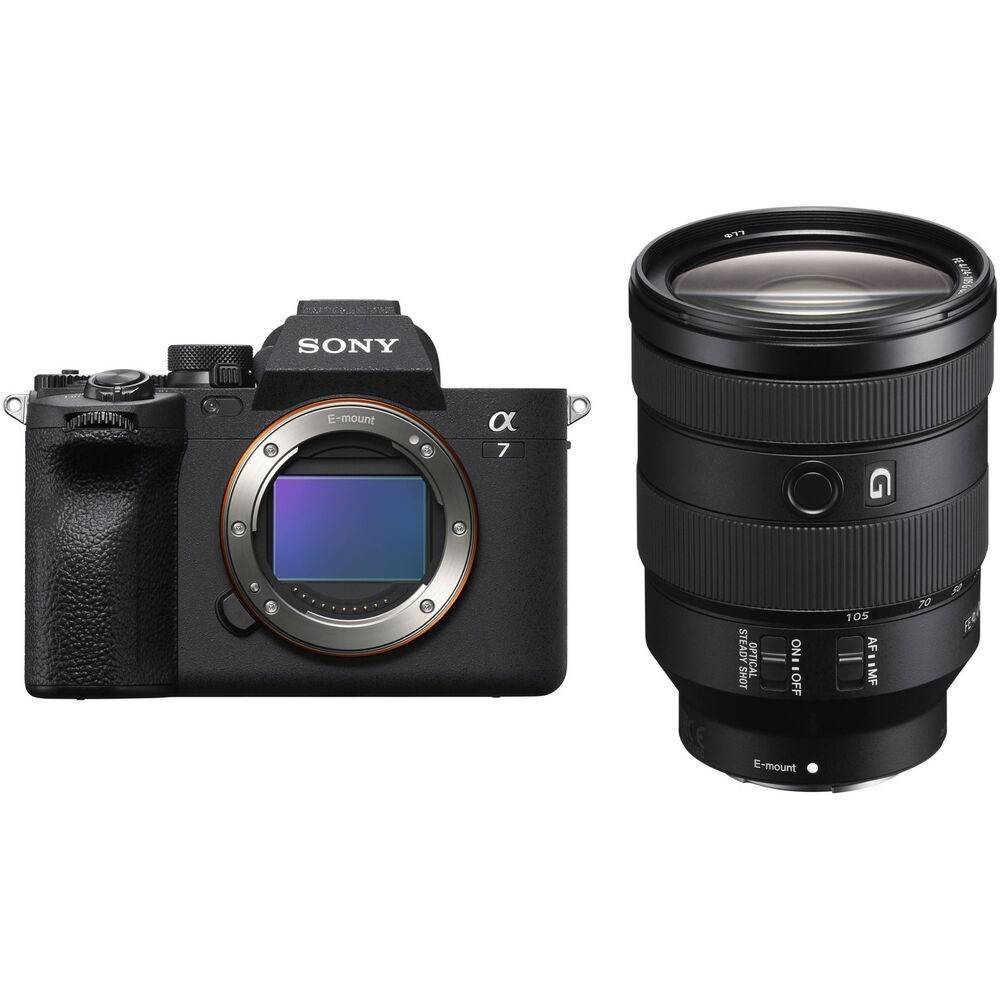 Sony Alpha A7 IV + 24-105mm F4G + Gratis Batteri, UV och CP Filter (Kampanj)