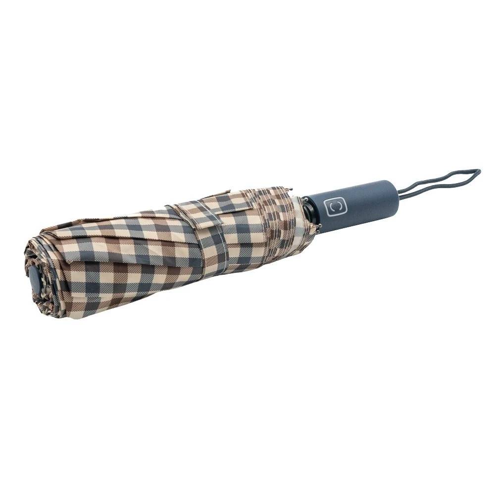 Aquascutum Ub001 Pocket Umbrella - Accessories - Herre - Flerfarvet - ONE SIZE - Polyester