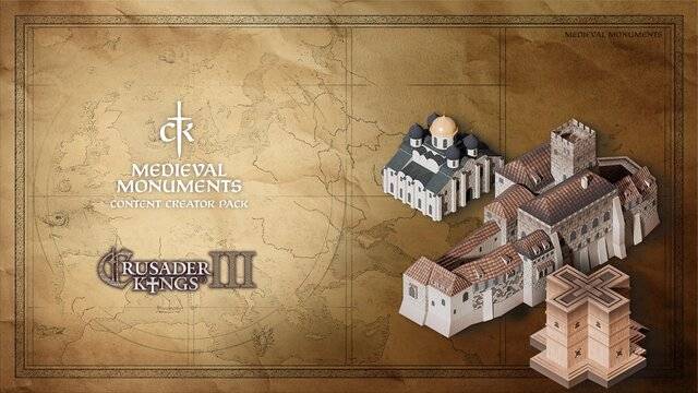 Crusader Kings III Content Creator Pack Medieval Monuments (PC) - Standard