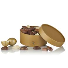 Fyldte chokolade påskeæg og fyldte Cocoture chokoladekugler i Cocoture hatteæske - 400g