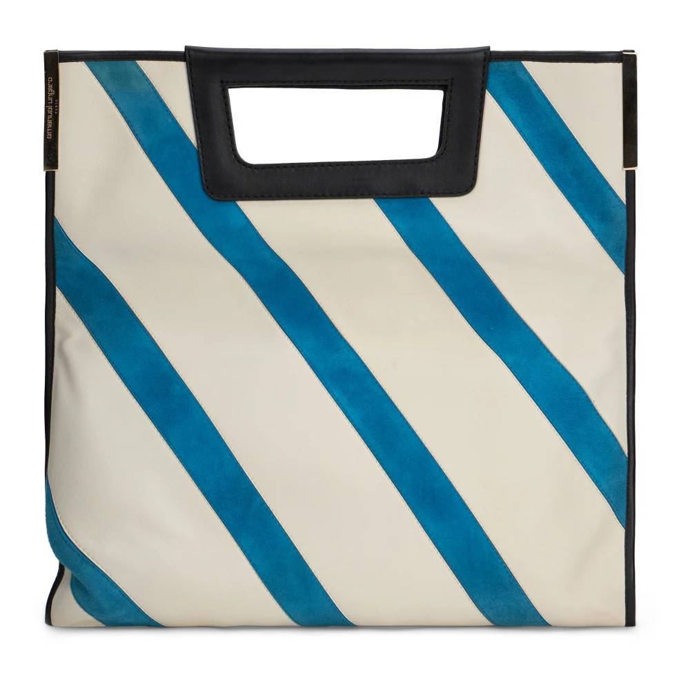 Moschino - Randig handväska Väskor - Dam - ONE Size - Polyester