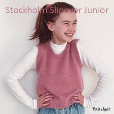 Stockholm Slipover Junior fra PetiteKnit (Opskrift i fysisk papirudgave)