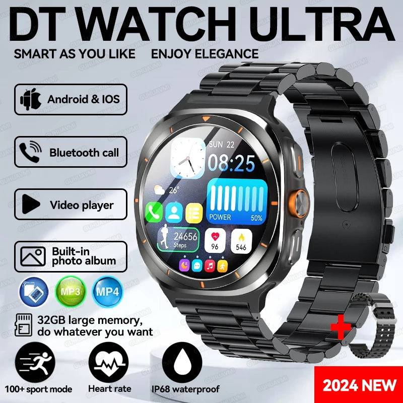 Galaxy Watch 7 Ultra Smart Bracelet - Black Steel / Galaxy 32GB Watch 7 (Galaxy 32GB Watch 7)