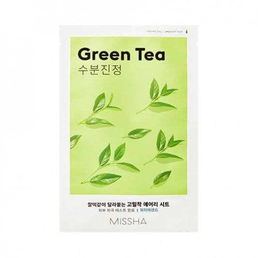 MISSHA - Airy Fit Sheet Mask - Green Tea - 1pc - No Color