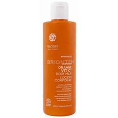 Naobay natural & organic principles brighten empathy orange vit C2 body milk 250ml