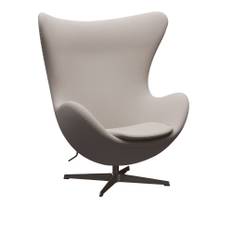 Fritz Hansen - 3316 Ägget, Christianshavn 1120 Brown bronze - Fåtöljer - Arne Jacobsen - Metall/Skum