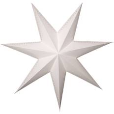 Star Trading Mika papirstjerne, 87 cm, hvid
