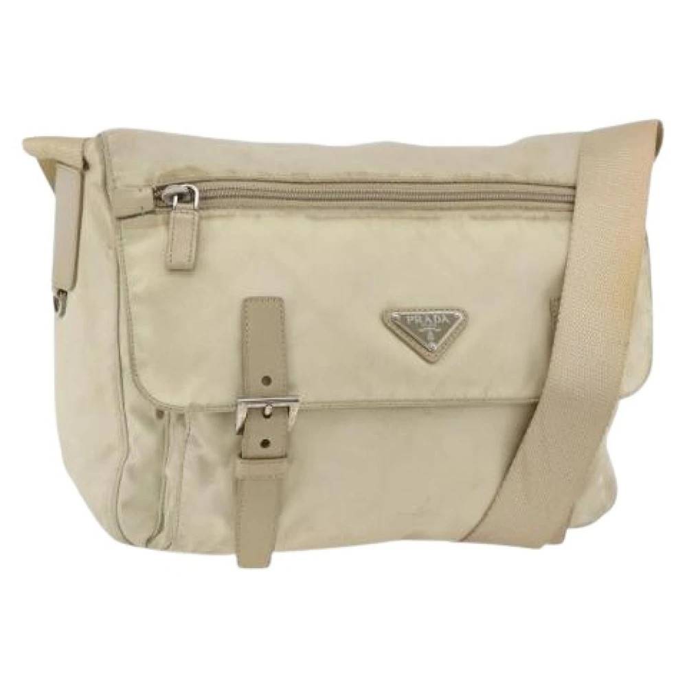 Prada Vintage - Pre-owned Nylon Axelremsväska Vintage - Dam - ONE Size - Nylon