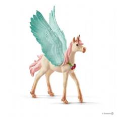 Smykkeenhjørningspegasus, føl Schleich figurer 70575