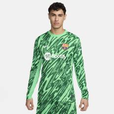 Nike Barcelona Home Goalkeeper Shirt 2024 2025 Adults - Grøn