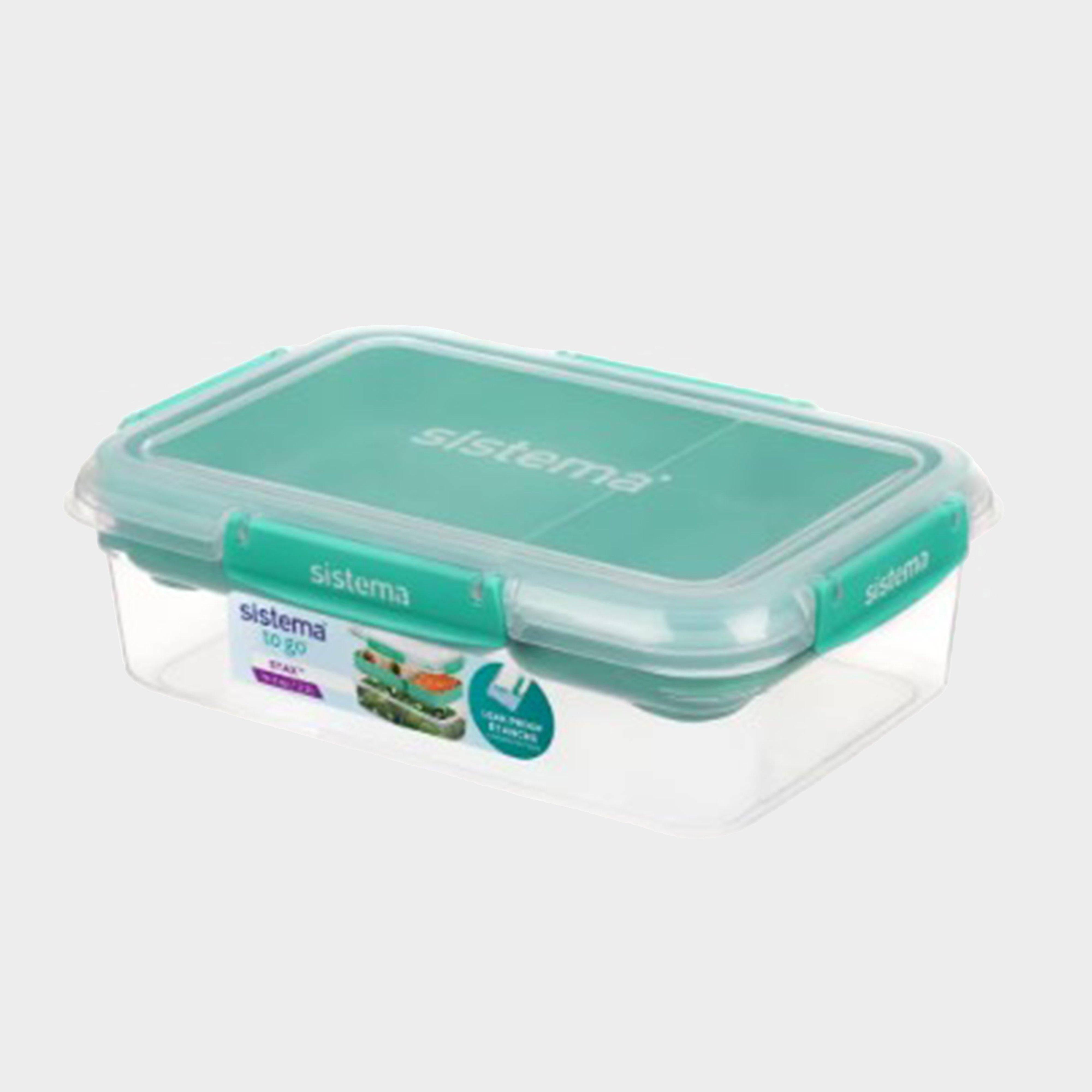 Sistema 2.2L Rectangle Stax TO GO Container, Green
